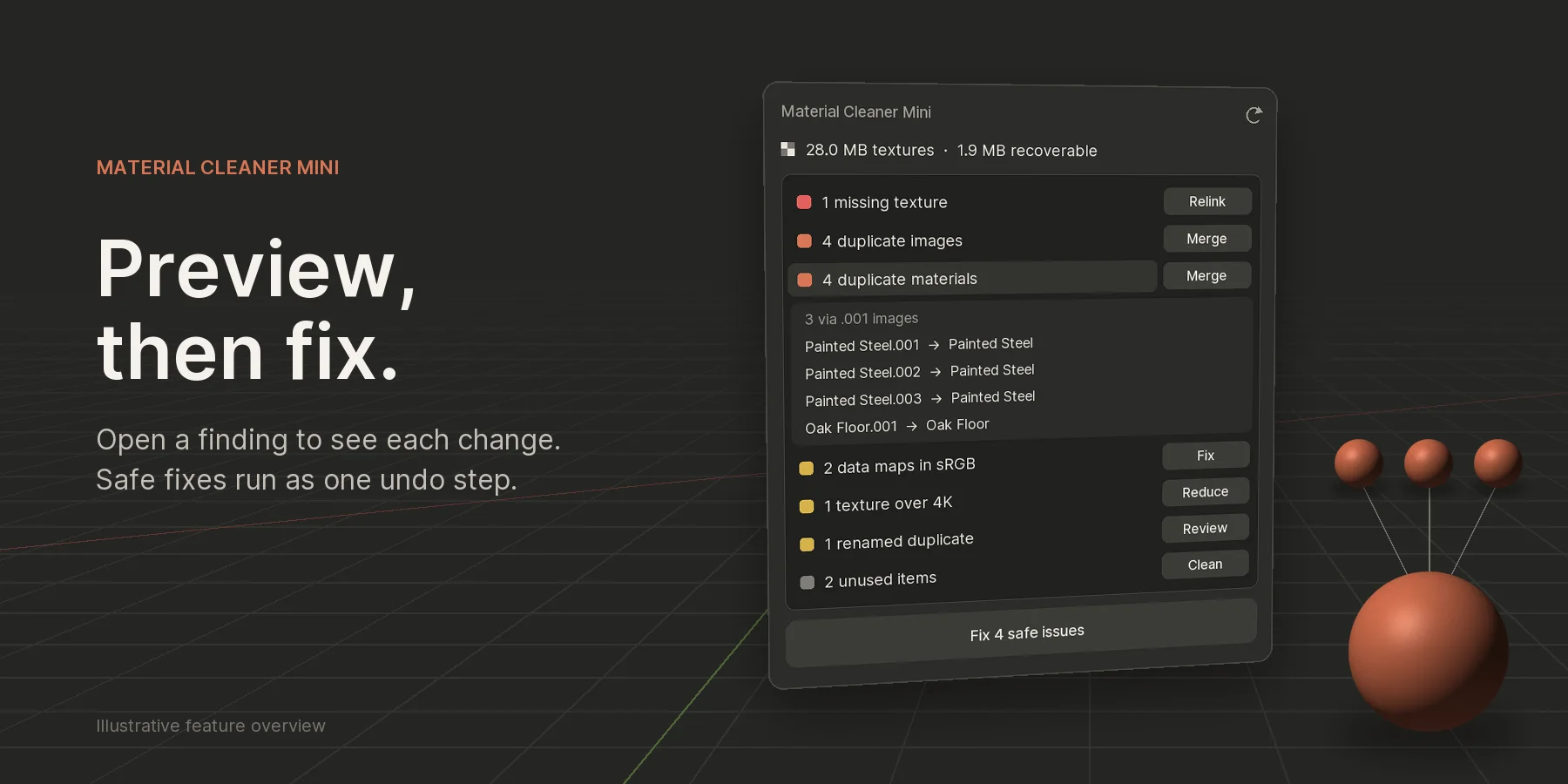 Preview every change